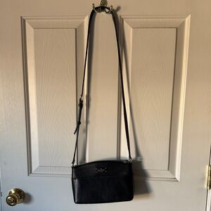 Kate Spade Black Leather Crossbody Bag